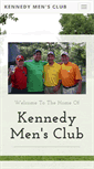 Mobile Screenshot of kennedymensclub.com